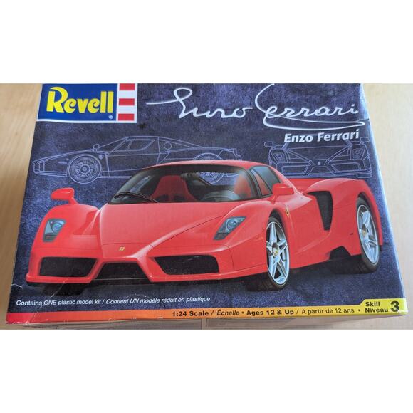 📚Revell Enzo Ferrari Model - Picture 1 of 3